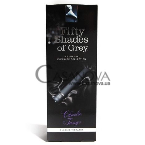 Основное фото Вибратор Fifty Shades of Grey Charlie Tango чёрный 18,4 см