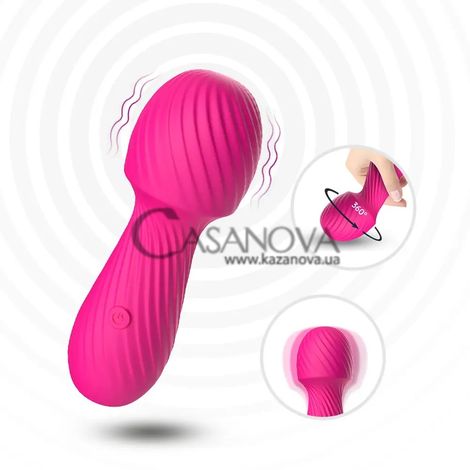 Основное фото Вибратор-микрофон Wand Massager Boss Series розовый 13,6 см