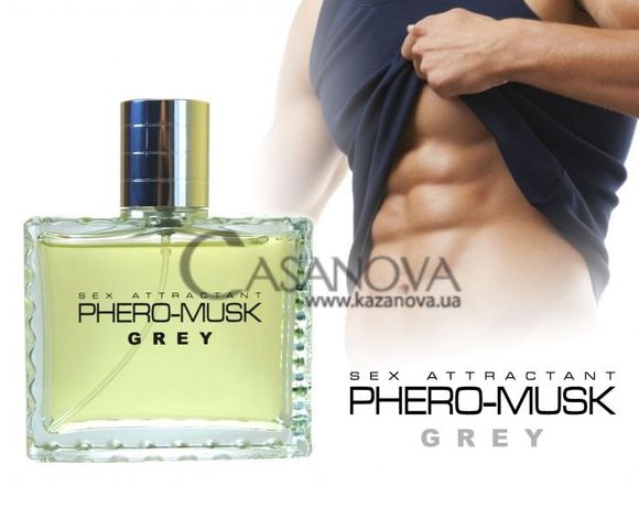 Основне фото Чоловічі парфуми з феромонами Phero-Musk Grey 100 мл
