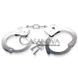 Додаткове фото Металеві наручники Metal Handcuffs сріблясті
