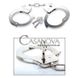 Додаткове фото Металеві наручники Metal Handcuffs сріблясті