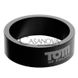 Додаткове фото Ерекційне кільце Tom of Finland 60mm Aluminum Cock Ring сіре