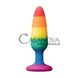 Додаткове фото Анальна пробка Colourful Love від Dream Toys різноколірна 11 см