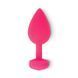Додаткове фото Анальна вібропробка Fun Toys Gplug Large рожева 10,5 см