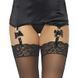 Додаткове фото Панчохи Leg Avenue Stockings Rhinestone Backseam чорні
