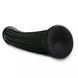Дополнительное фото Фаллоимитатор All Black XXL Dildo Large Dildo With Deep Grooves чёрный 31 см