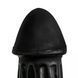 Дополнительное фото Фаллоимитатор All Black XXL Dildo Large Dildo With Deep Grooves чёрный 31 см