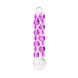 Дополнительное фото Фаллоимитатор из стекла Glass Worxx Diamond Dazzler Purple 17 см
