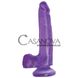 Додаткове фото Фалос на присосці Carmen's Fun Cock 7 фіолетовий 17,8 см