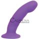 Дополнительное фото Фаллос на присоске Cici фиолетовый 16,5 см