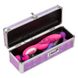 Додаткове фото Кейс для зберігання секс-іграшок BMS Factory The Toy Chest Lokable Vibrator Case сріблястий з фіолетовим