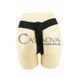 Додаткове фото Жіночий страпон Lybaile Ultra Passionate Harness Curvy Dildo BW-022053 чорний 15,8 см