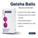 Додаткове фото Вагінальні кульки зі зміщеним центром ваги Medica Group Geisha Balls рожеві