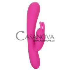 Основное фото Rabbit-вибратор Embrace Massaging Rabbit розовый 12,7 см