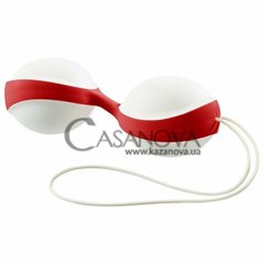 Основне фото Вагінальні кульки GymBalls Duo біло-червоні