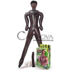 Основное фото Секс-кукла с вибрацией Black Jack коричневая