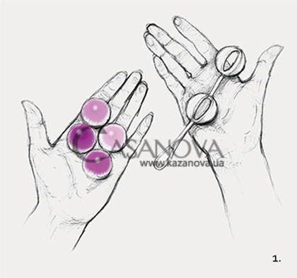 Основное фото Вагинальные шарики Geisha Balls 2 (набор 4 штуки)