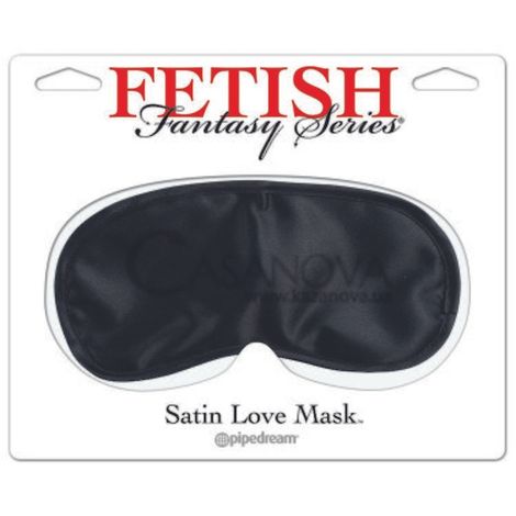 Основное фото Маска на глаза Pipedream Satin Love Mask чёрная