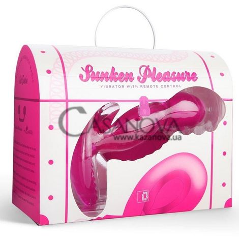 Основное фото Анальная вибропробка Sunken Pleasures Sea Faerie розовая 11,4 см