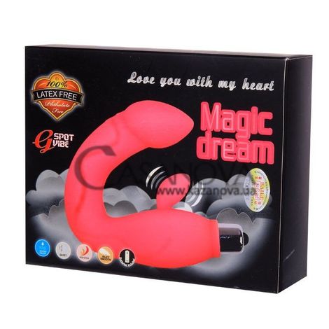 Основное фото Вибратор для точки G Lybaile Magic Dream розовый 30 см