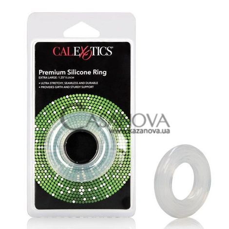 Основное фото Эрекционное кольцо Premium Silicone Ring Extra Large прозрачное
