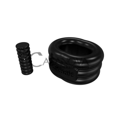 Основное фото Эрекционное кольцо с вибрацией Bathmate Vibe Ring Stretch чёрное