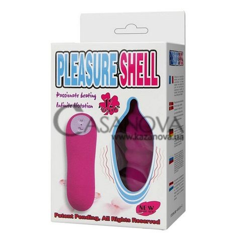 Основное фото Виброяйцо Pleasure Shell розовое 9 см