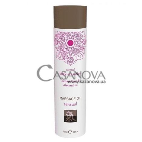 Основное фото Массажное масло Shiatsu Massage Oil Indian Rose & Almond Oil индийская роза и миндаль 100 мл