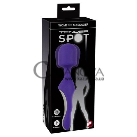 Основне фото Вібромасажер Women's Massager Tender Spot фіолетовий з сріблястим 26 см
