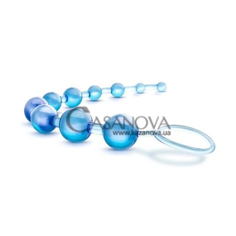 Основне фото Анальний ланцюжок Basic Anal Beads Blush блакитний 32,4 см