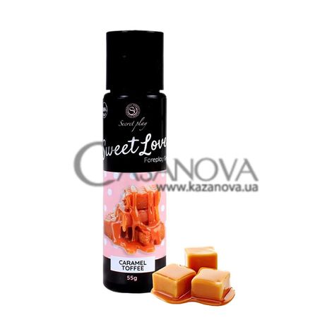 Основное фото Ароматизированный лубрикант для оральных ласк Secret Play Sweet Love Caramel Toffee Gel 60 мл