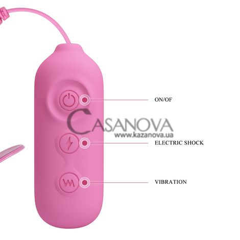 Основне фото Електростимулятори для грудей Lybaile Pretty Love Romantic Wave II рожевий 5,3 см