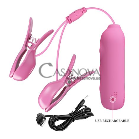 Основное фото Электростимуляторы для груди Lybaile Pretty Love Romantic Wave II розовый 5,3 см