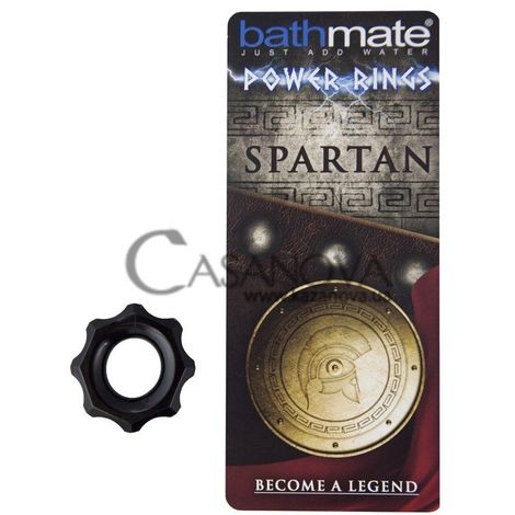 Основное фото Эрекционное кольцо Bathmate Spartan чёрное