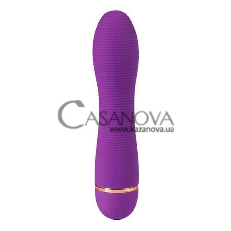 Основное фото Клиторально-вагинальный вибратор Xiaochong фиолетовый 17 см