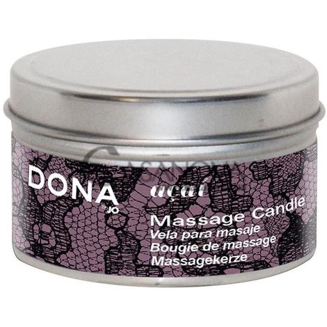 Основное фото Массажная свеча Dona Massage Candle Acai с цветочным ароматом 120 мл