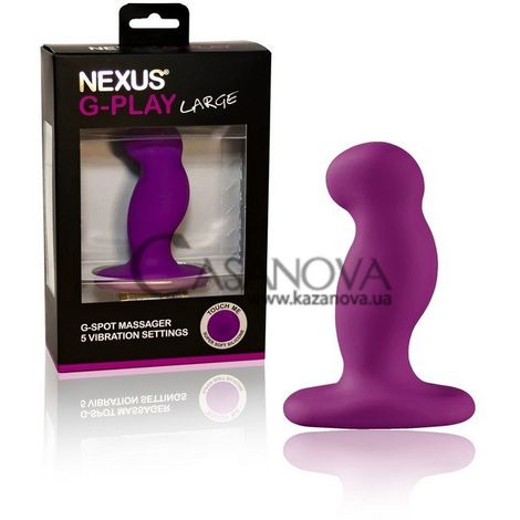 Основне фото Масажер простати Nexus G-Play Large фіолетовий