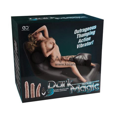 Основное фото Надувное кресло для секса Excellent Power Dark Magic Thrusting Bed чёрное