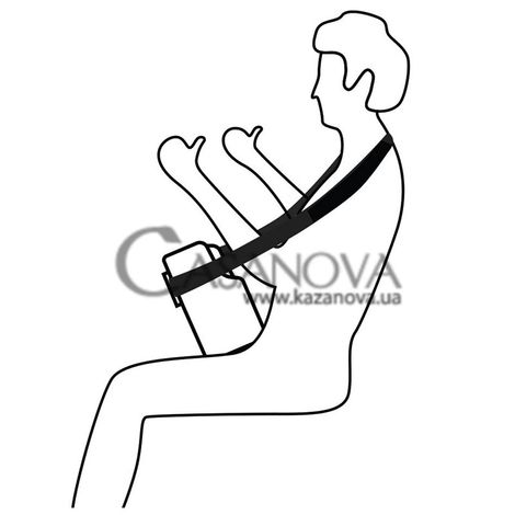 Основное фото Ремень-крепление на шею для мастурбатора Kiiroo Keon Neck Strap чёрный