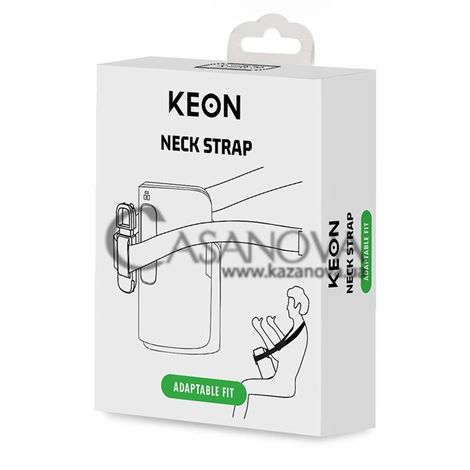Основне фото Ремінь-кріплення на шию для мастурбатора Kiiroo Keon Neck Strap чорний