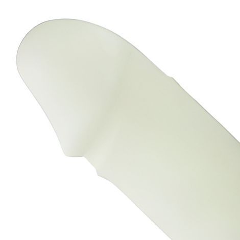 Основне фото Фалоімітатор, що світиться в темряві, Lovetoy 7.5'' Lumino Play Silicone Dildo білий 19,3 см