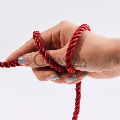 Основне фото Мотузка для бондажу Upko Restraint Bondage Rope червона