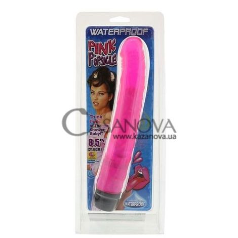 Основное фото Вибратор Pink Popsicle розовый 21,6 см