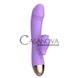 Додаткове фото Rabbit-вібратор з підігрівом та язичком Leten Wonderful пурпурний 19,5 см