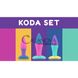 Дополнительное фото Набор анальных пробок PMV20 Koda Butt Plug Set разноцветный