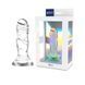 Додаткове фото Реалістичний фалоімітатор на присосці XRAY Clear Dildos XR910136 прозорий 12 см