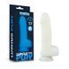 Додаткове фото Фалоімітатор, що світиться в темряві, Lovetoy 7.5'' Lumino Play Silicone Dildo білий 19,3 см
