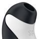 Додаткове фото Вакуумний кліторальний стимулятор з вібрацією Satisfyer Orca чорний 11,5 см