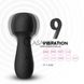 Додаткове фото Вібратор-мікрофон Wand Massager Boss Series чорний 13,6 см