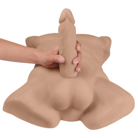 Фаллоимитатор с мужским торсом SilexD Apollo L Male Torso